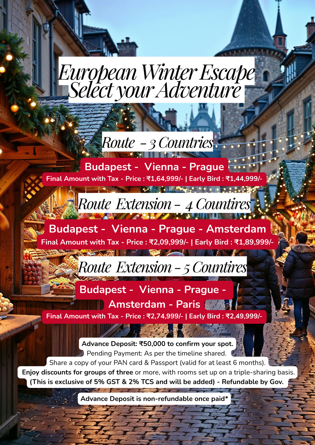 EUROPE Winter Adventure Christmas Special