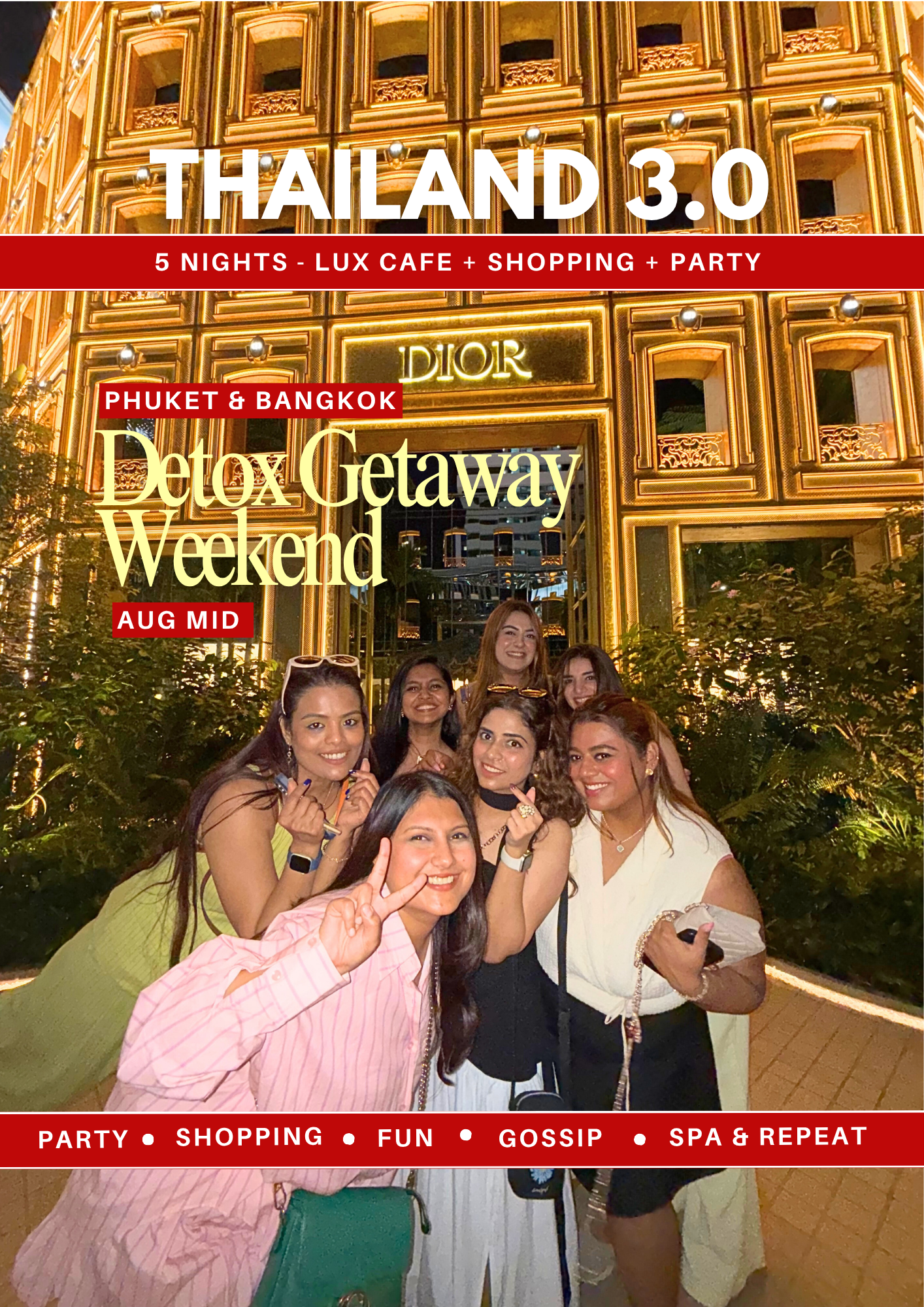 Bangkok Phuket | Thailand | Detox Getaway 3.0 Aug