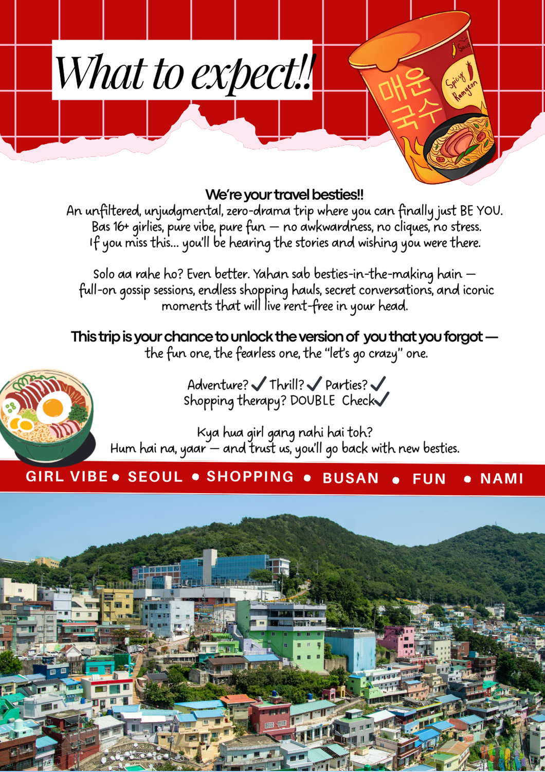 South Korea Trip| Mixed Group | Backpacker 10.0 | Aug - Sep