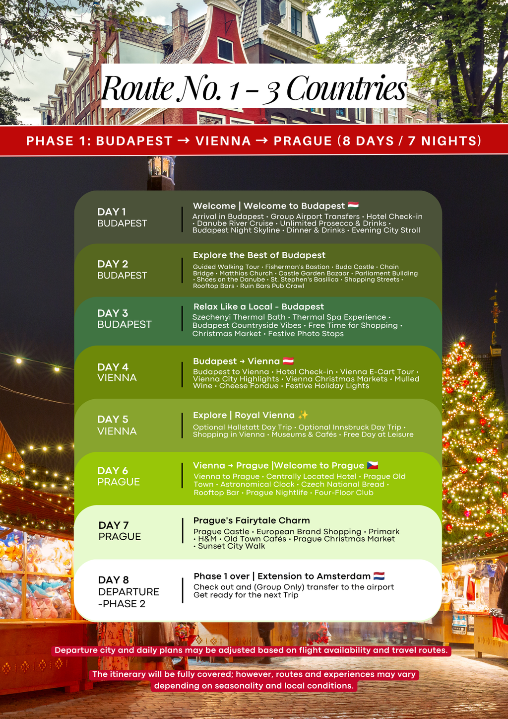EUROPE Winter Adventure Christmas Special