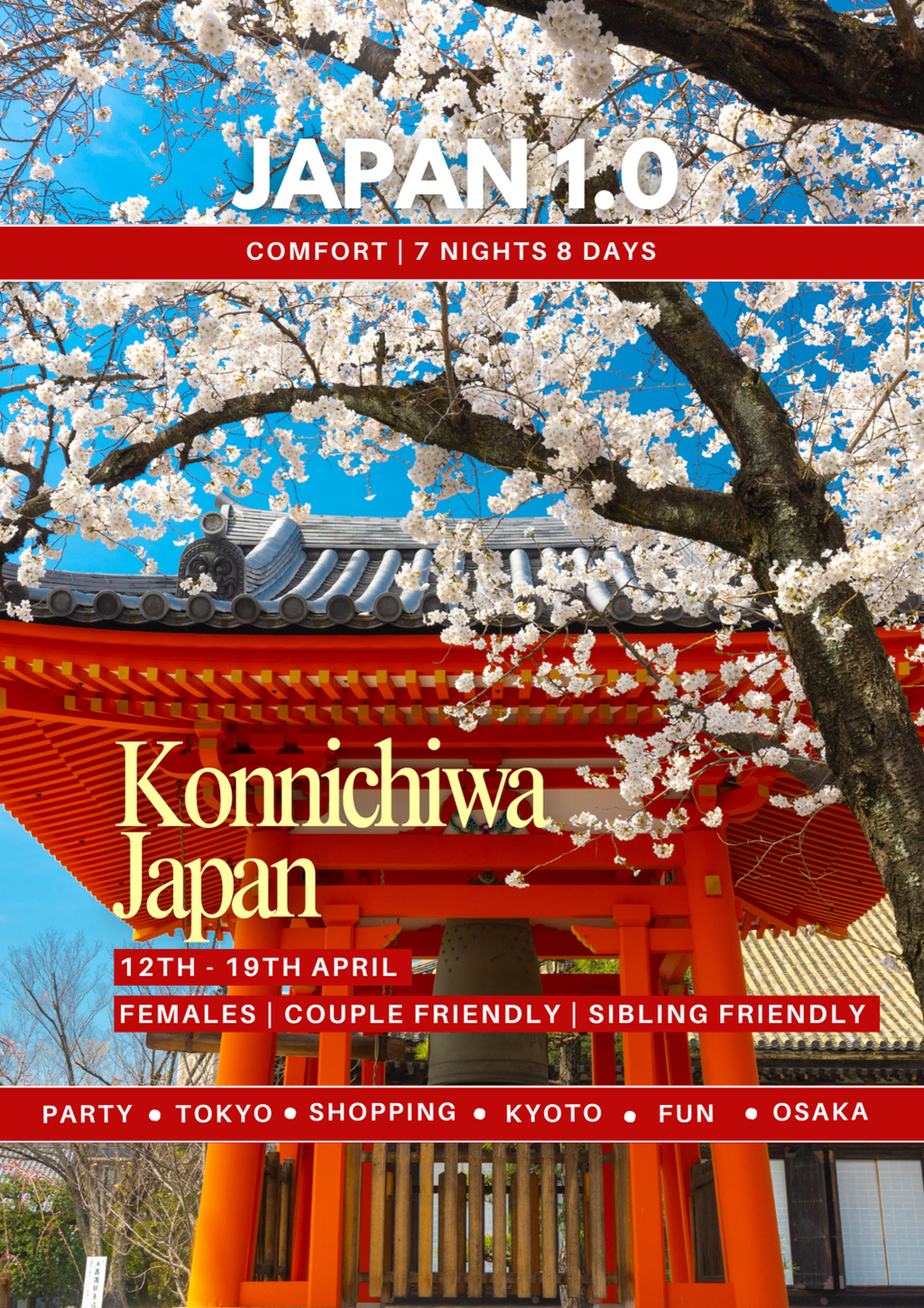 JAPAN Mixed Group | Comfort 1.0 | April