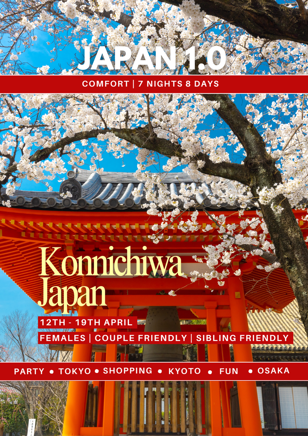 JAPAN Mixed Group | Comfort 1.0 | April