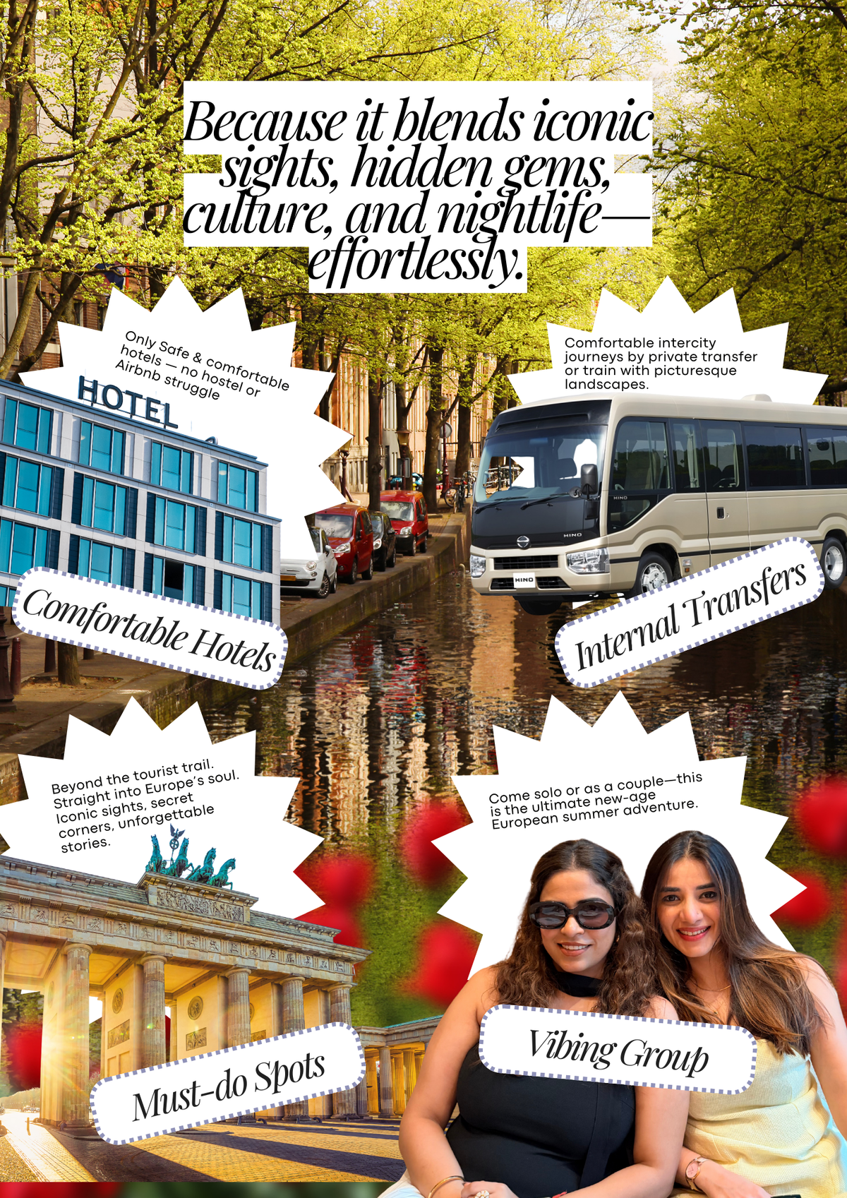 EUROPE | Amsterdam + Berlin + Prague + Budapest  | Mixed Group | Summer 2027