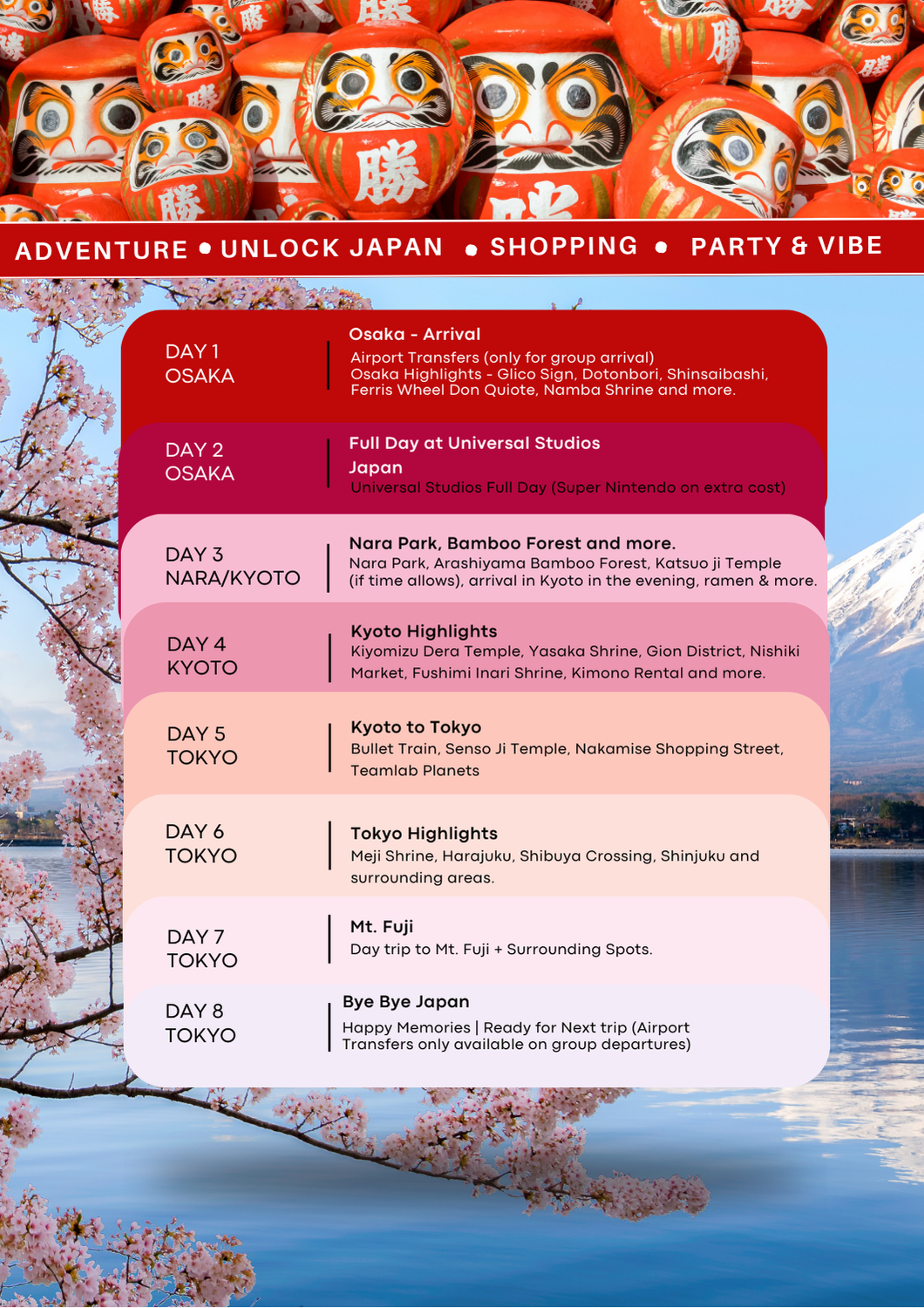 JAPAN Mixed Group | Comfort 1.0 | April