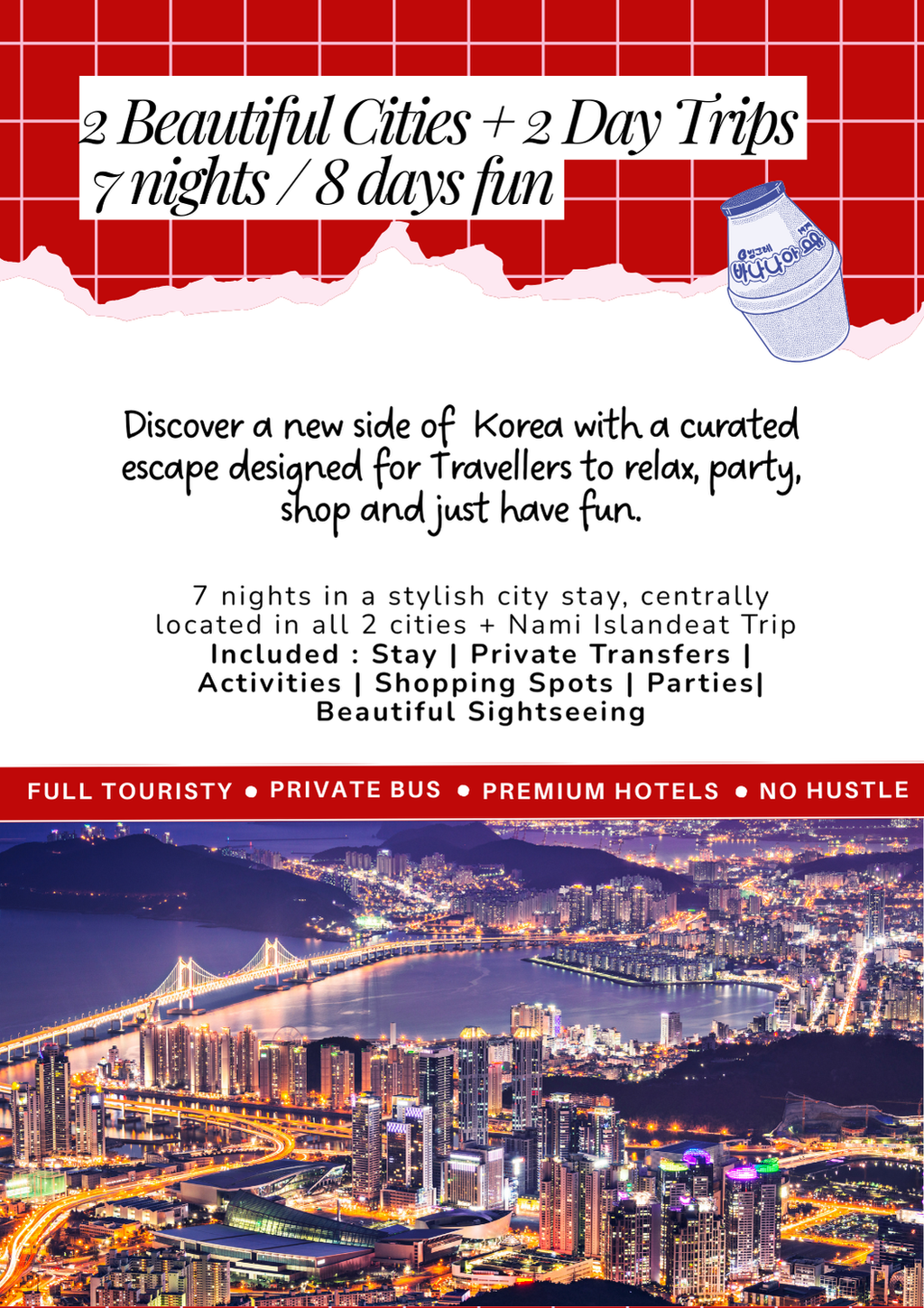 South Korea Girls Trip | Comfort group Trip