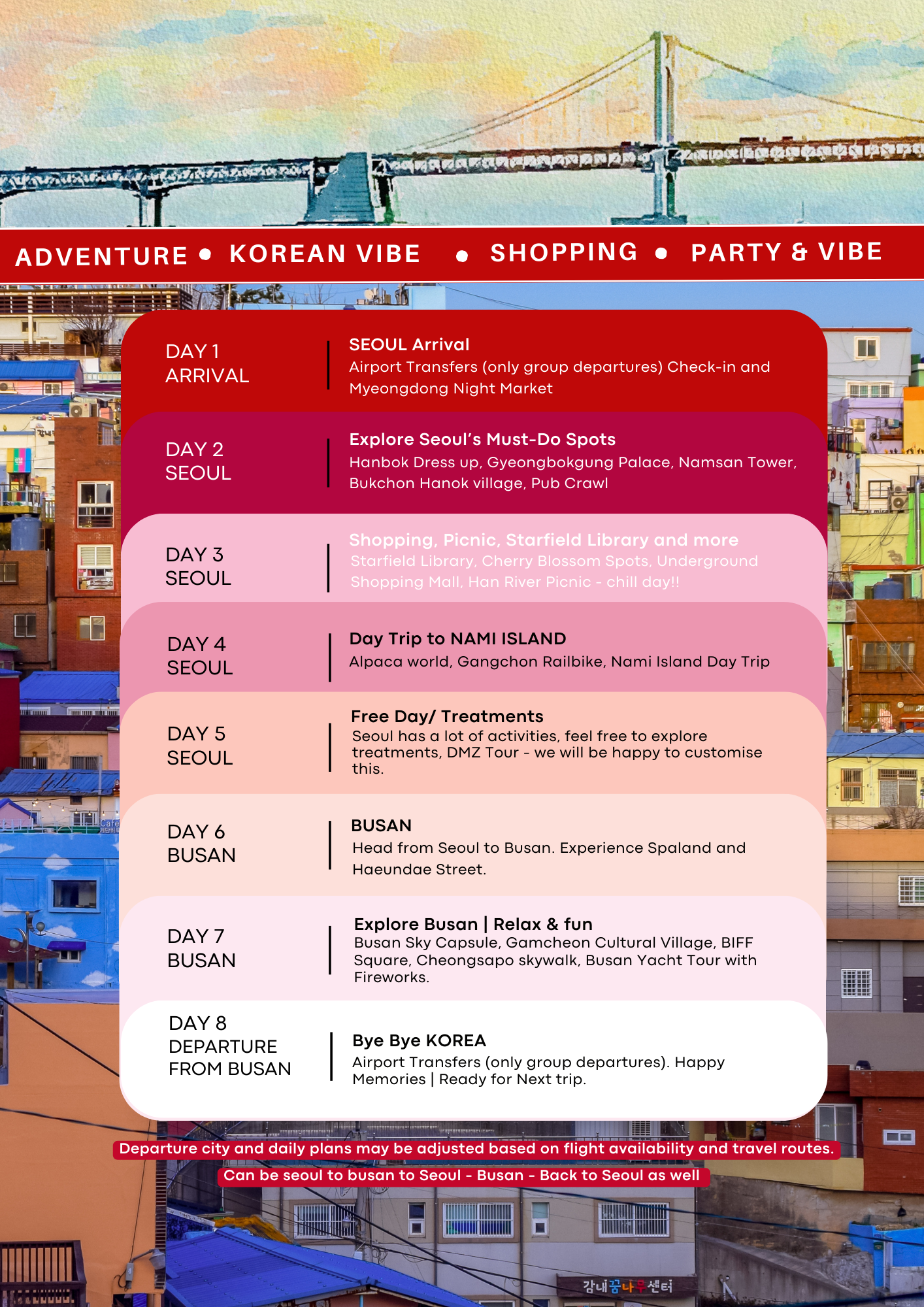 South Korea Mixed Group | Comfort | May-June