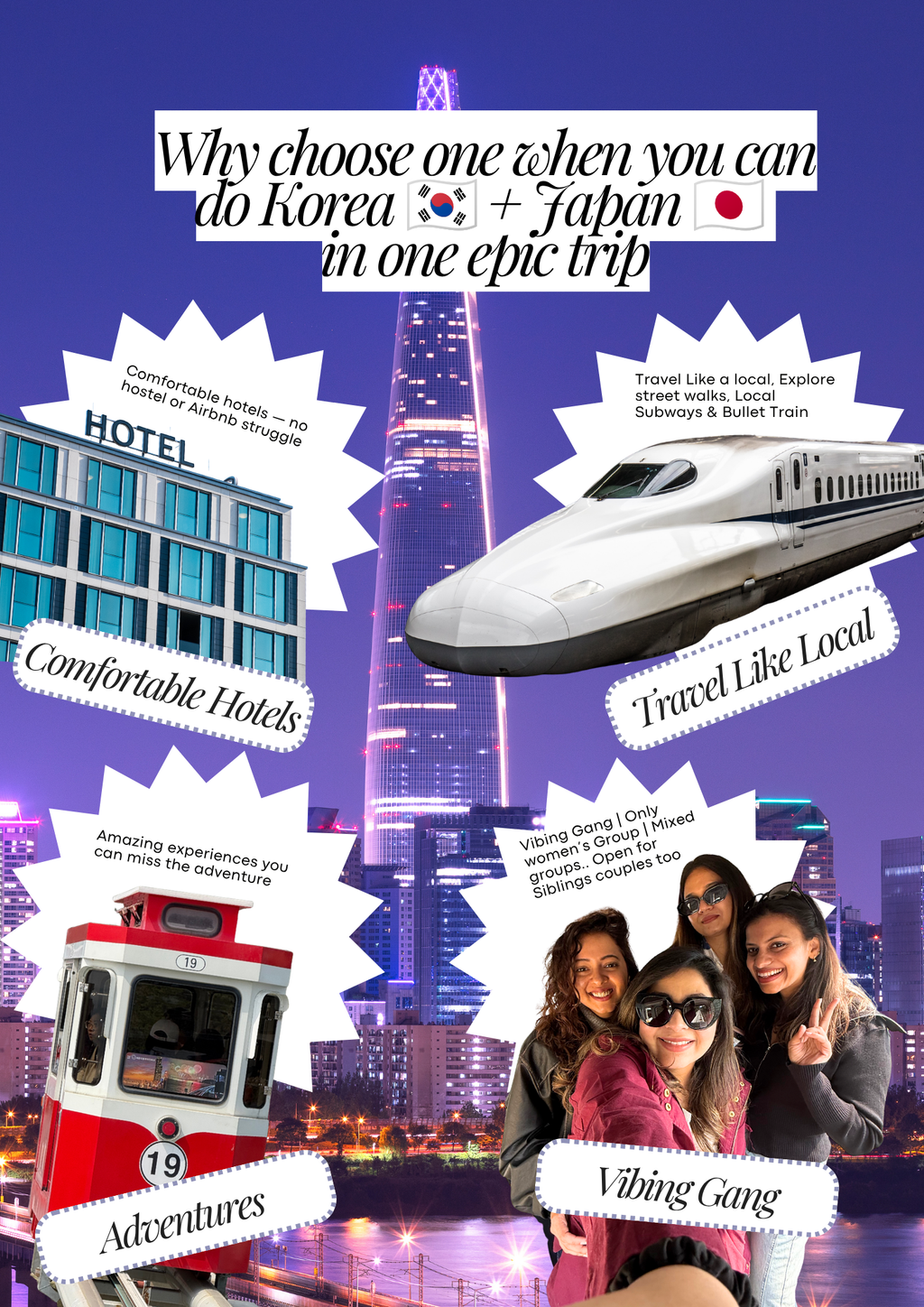 Japan & South Korea | Mixed Group | December Special