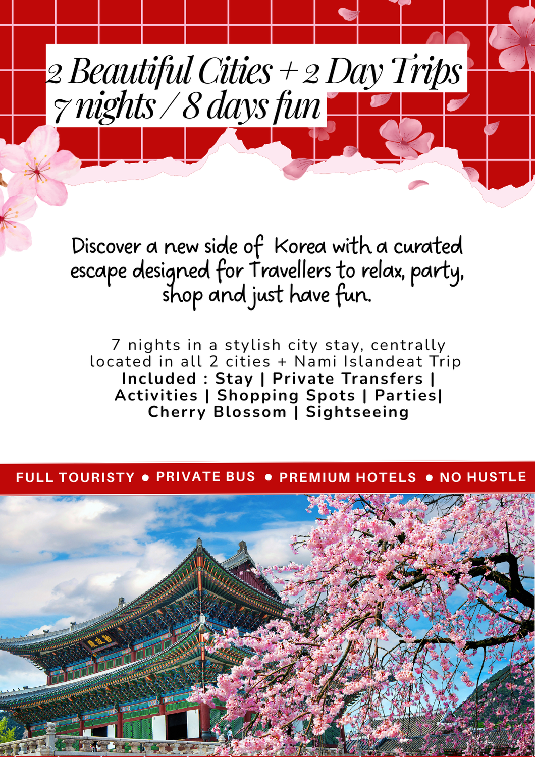 South Korea Girls Trip | Comfort 7.0 | April