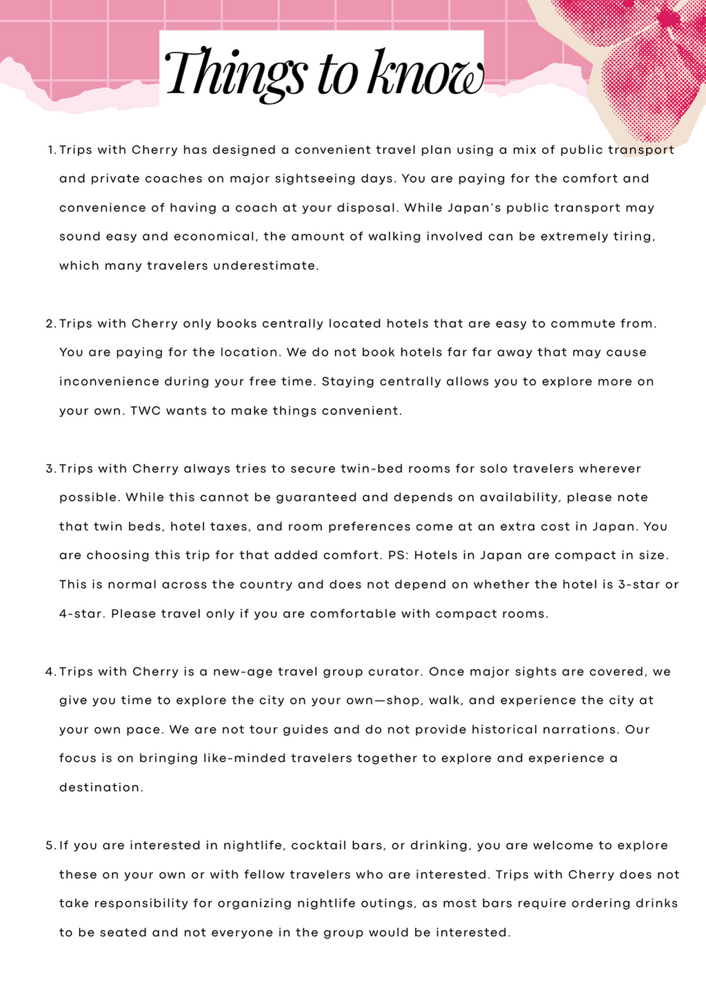 JAPAN Mixed Group | Comfort 1.0 | April