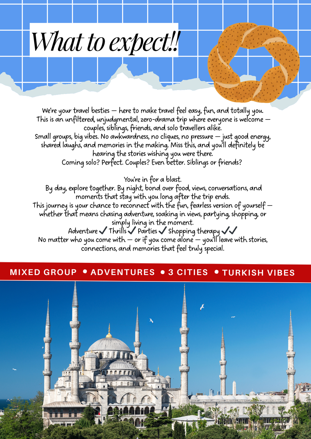 Turkey Mixed Group | Open for All | Open Dates