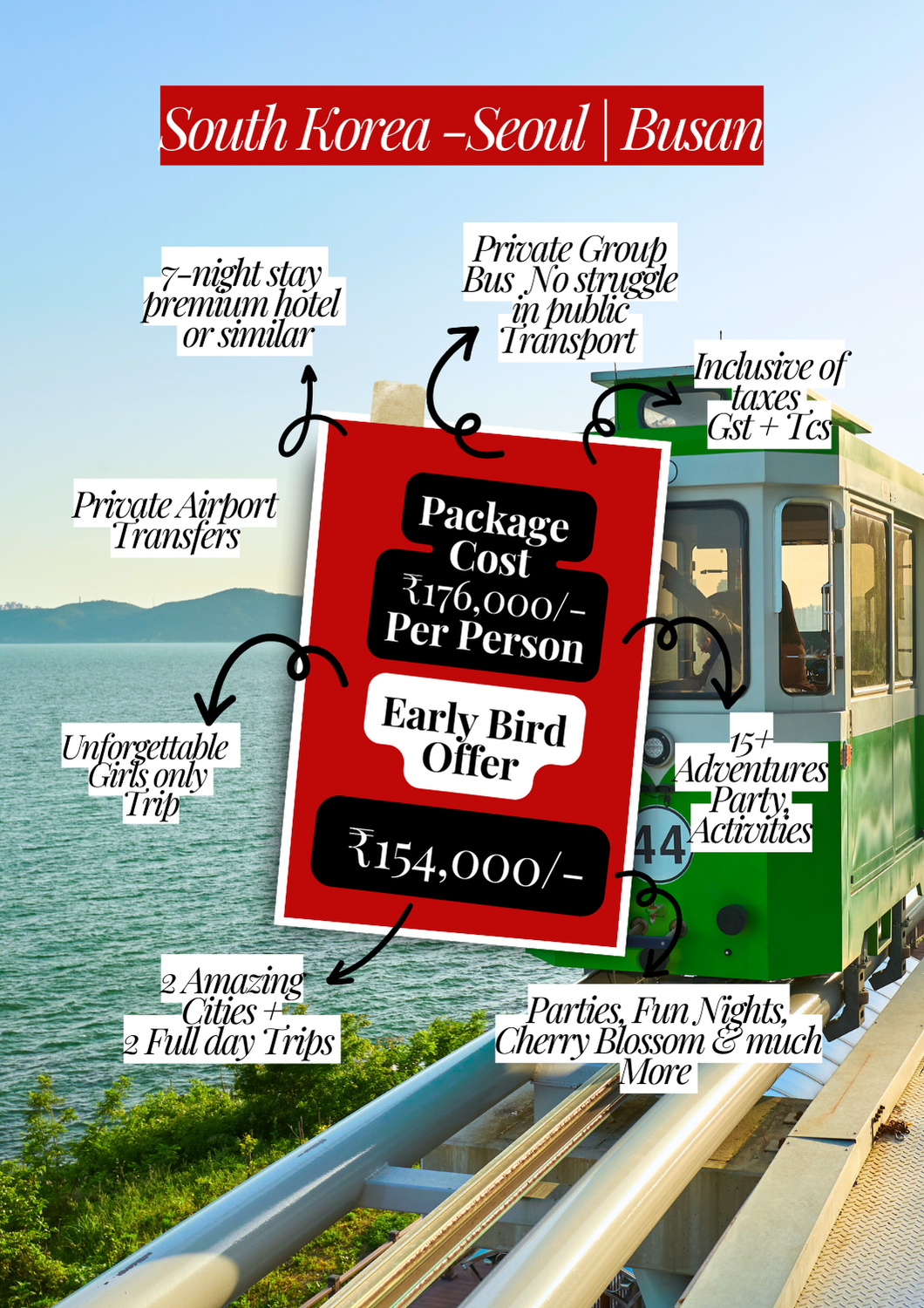 South Korea Girls Trip | Comfort 7.0 | April