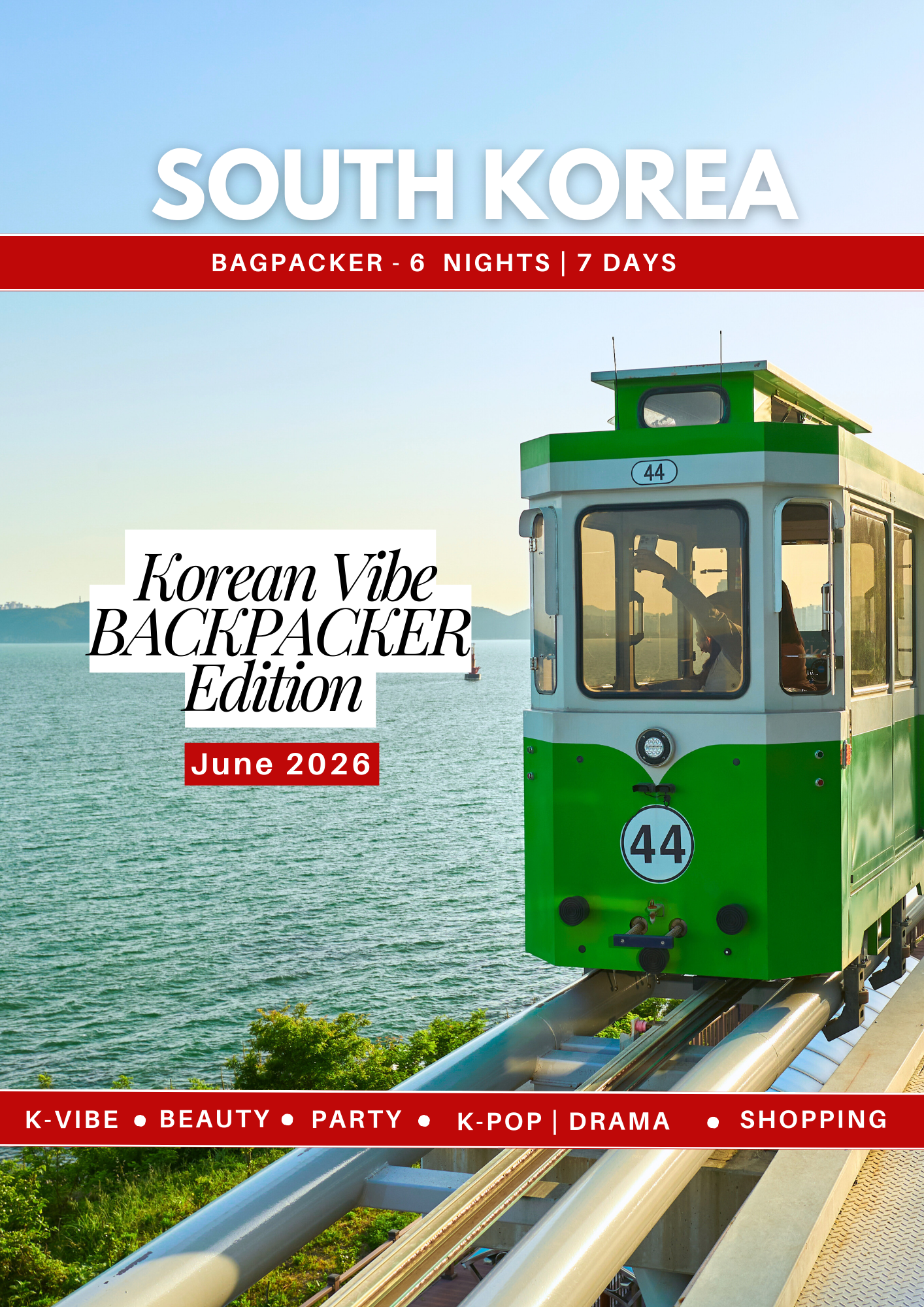 South Korea Mixed Group Trip | Backpacker 8.0 | JUNE
