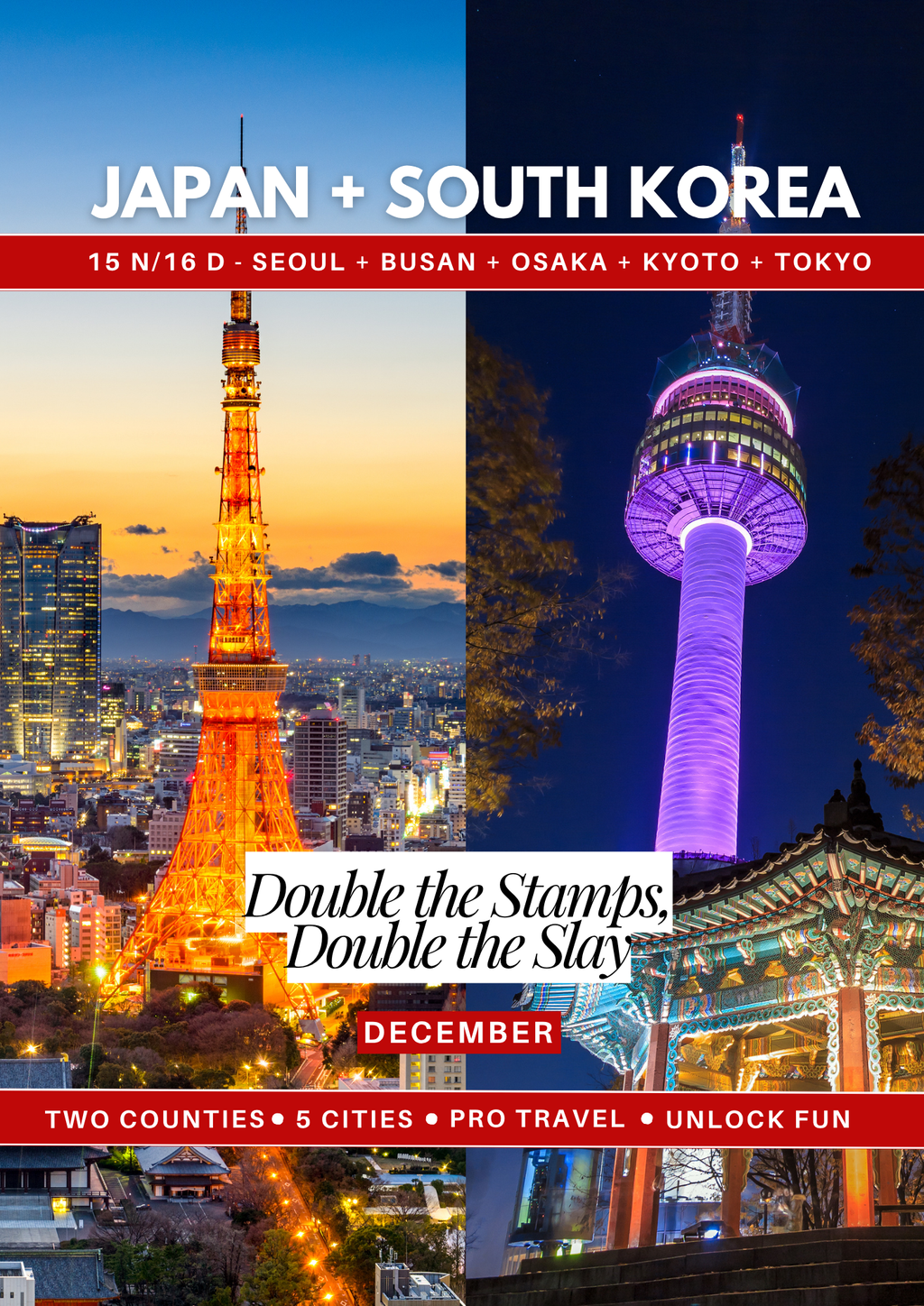 Japan & South Korea | Mixed Group | December Special