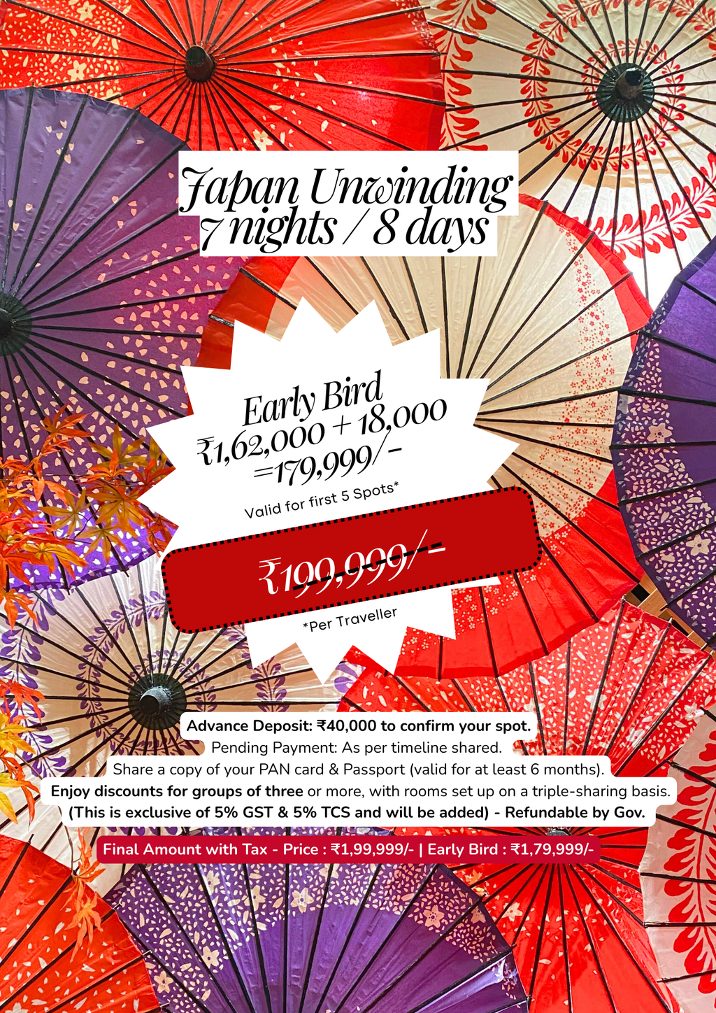 JAPAN Mixed Group | Comfort | October