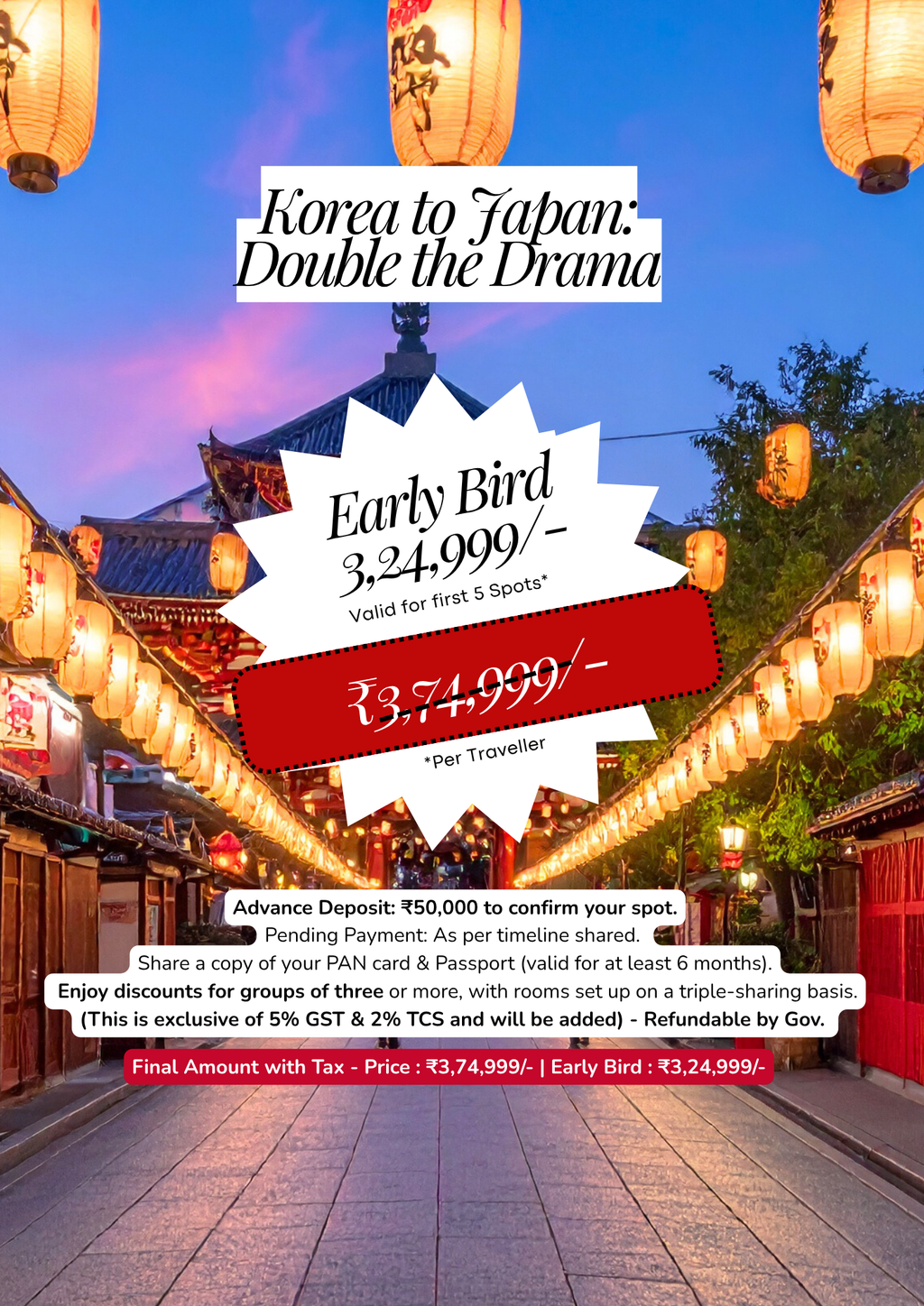 Japan & South Korea | Mixed Group | December Special