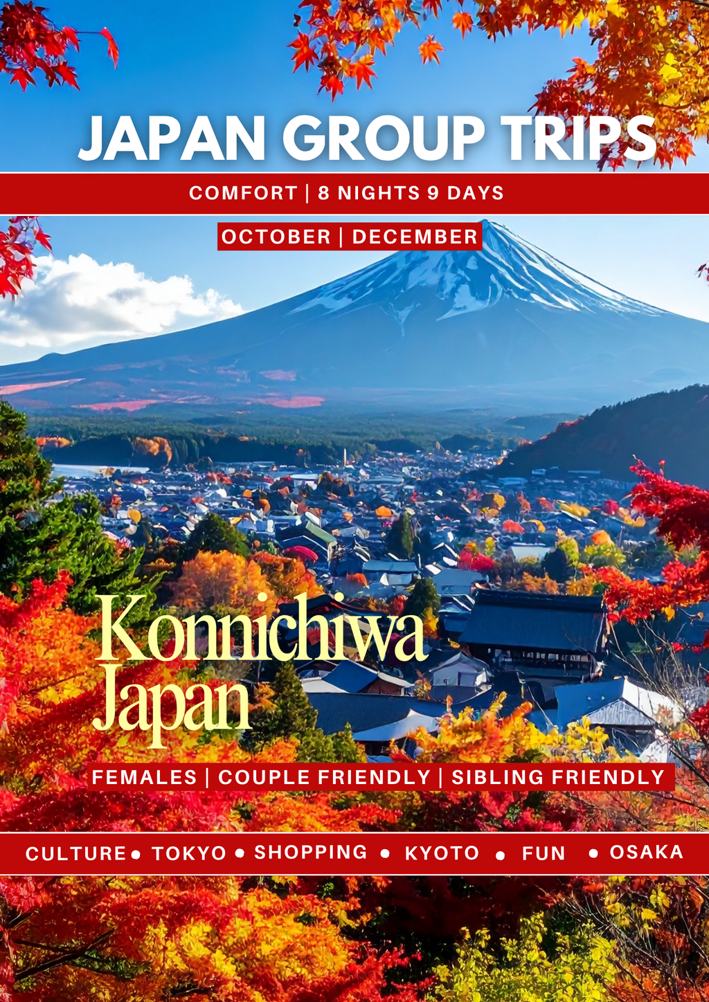 JAPAN Mixed Group | Comfort | October - December