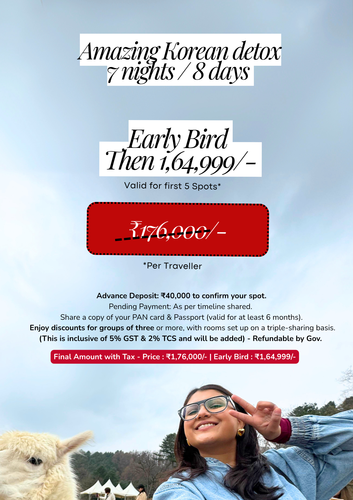 South Korea Girls Group Trip | October - December